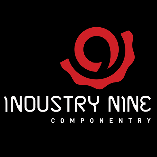 The Industry Nine logo, consisting of the company name in a stylized font with a gear icon incorporated into the letter "N."